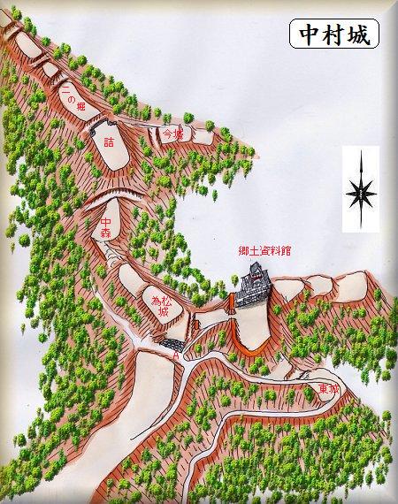 shimanto-nakamura-castle-layout
